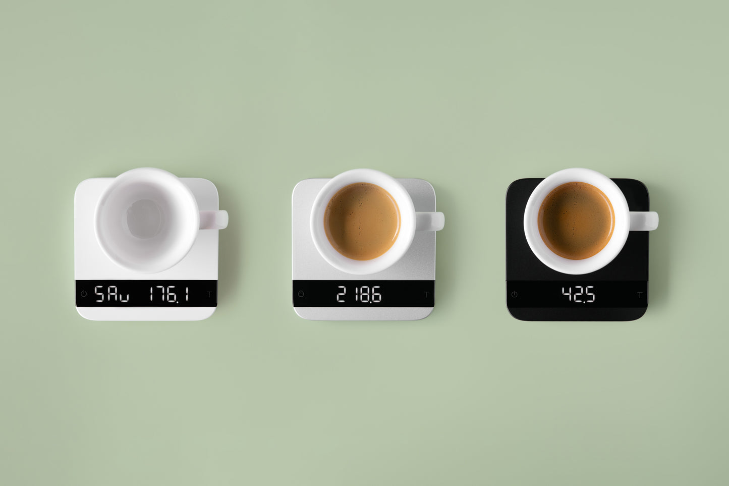 Acaia Lunar 2021 Espresso- Kaffee- Waage - Weiss - Coffee Coaching Club