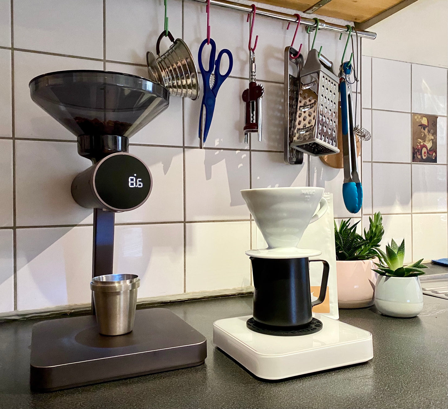 Orion Bohnen Dosierer Space Gray - Coffee Coaching Club