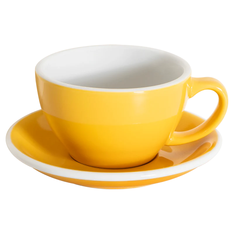 Loveramics Egg 250 ml Cappuccino/Latte Tasse inkl. Untertasse - Coffee Coaching Club