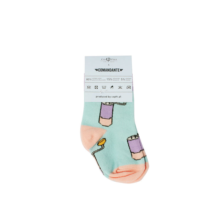Comandante Baby Socken Pastel 14-19 - Coffee Coaching Club