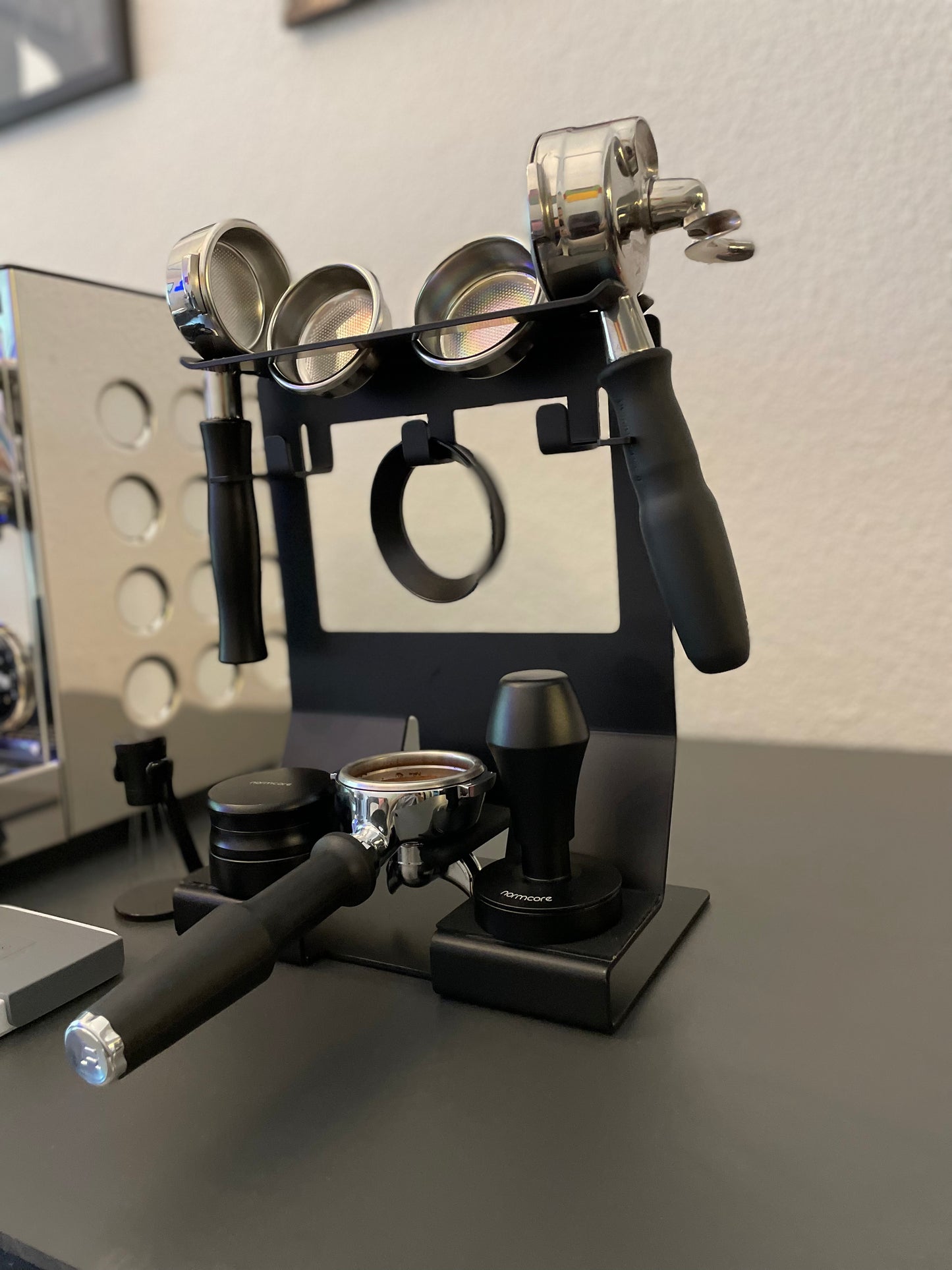 Barista Tools Organizer - Tamperstation - schwarz - Coffee Coaching Club