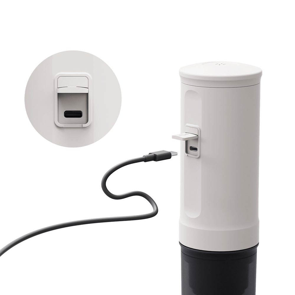 Outin Nano Tragbare Espresso Maschine (Pearl White) - Coffee Coaching Club