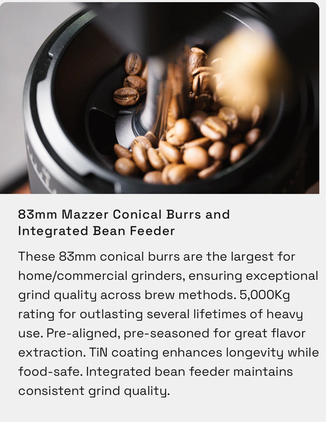 Weber Workshops HG-2 MK II Schwarz 83 mm Premium Manuelle Kaffeemühle - Coffee Coaching Club