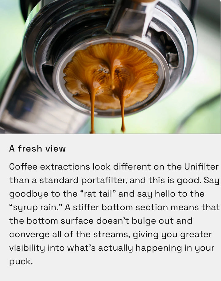 Unifilter - Weltweit erster Unibody-Siebträger - Coffee Coaching Club