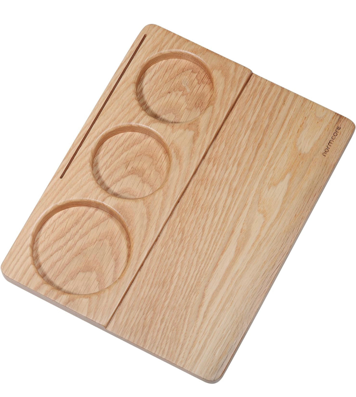 Normcore Premium Tamping Mat - Eiche Holz - Coffee Coaching Club