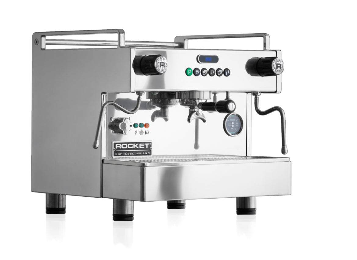 Rocket BOXER 1-Gruppig incl. Lieferung, Installation und Wasserfilterpaket - Coffee Coaching Club