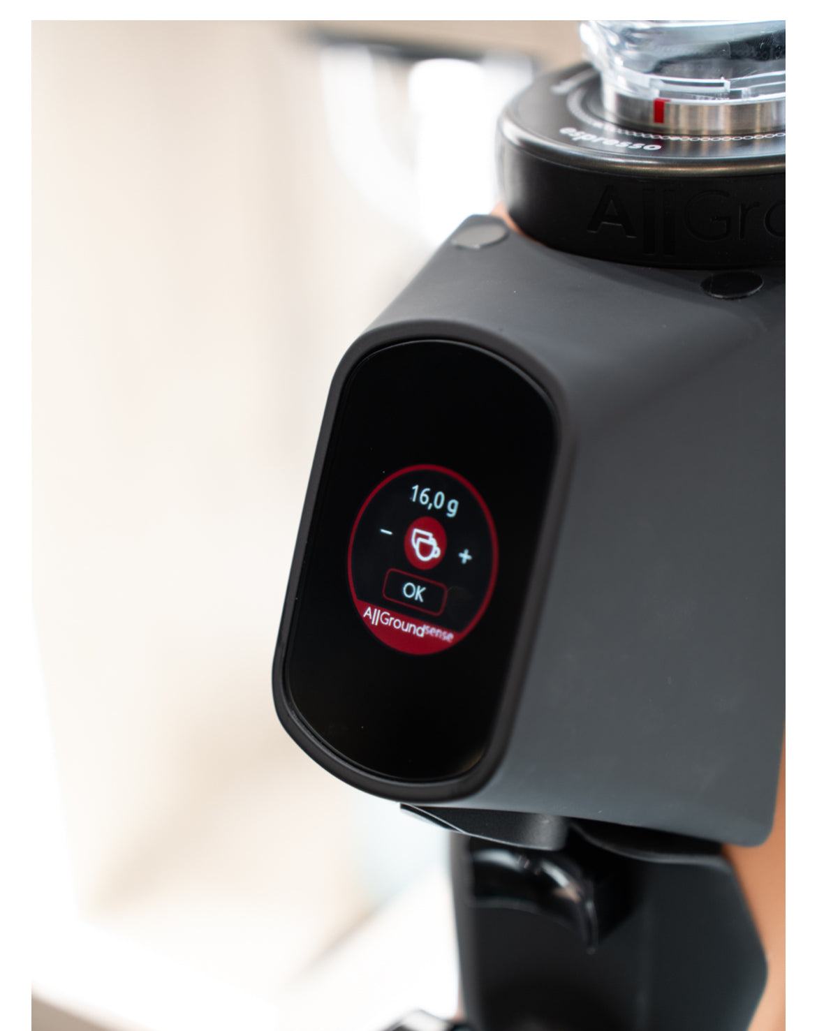 Fiorenzato AllGround Sense (Grind by Weight) - Kupfer/Schwarz - Coffee Coaching Club