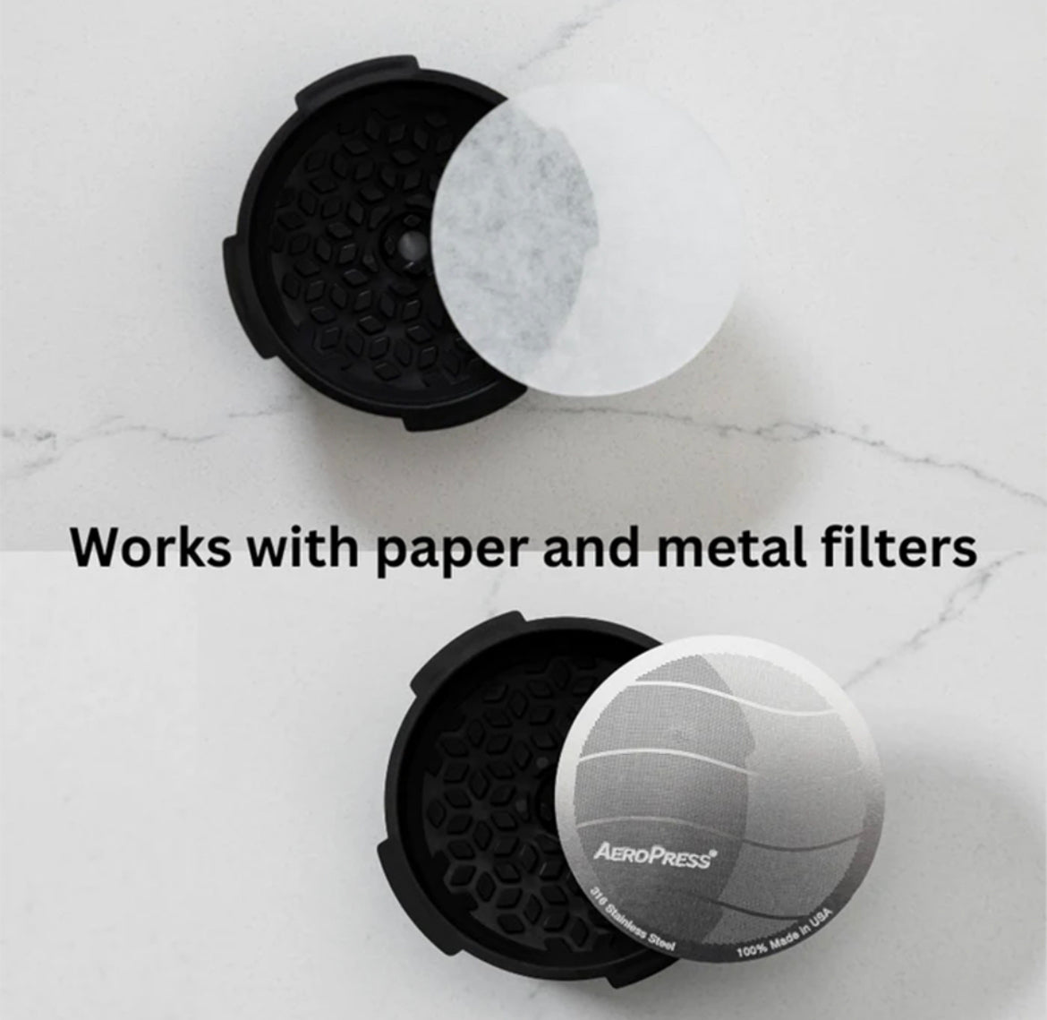 Aeropress Flow Control Filterhalter - Coffee Coaching Club