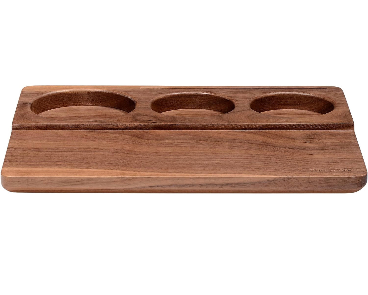 Normcore Premium Tamping Mat - Walnuss Holz - Coffee Coaching Club