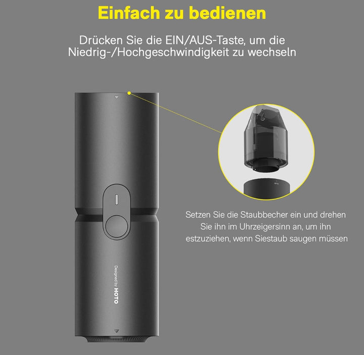 HOTO mini Handstaubsauger - Coffee Coaching Club