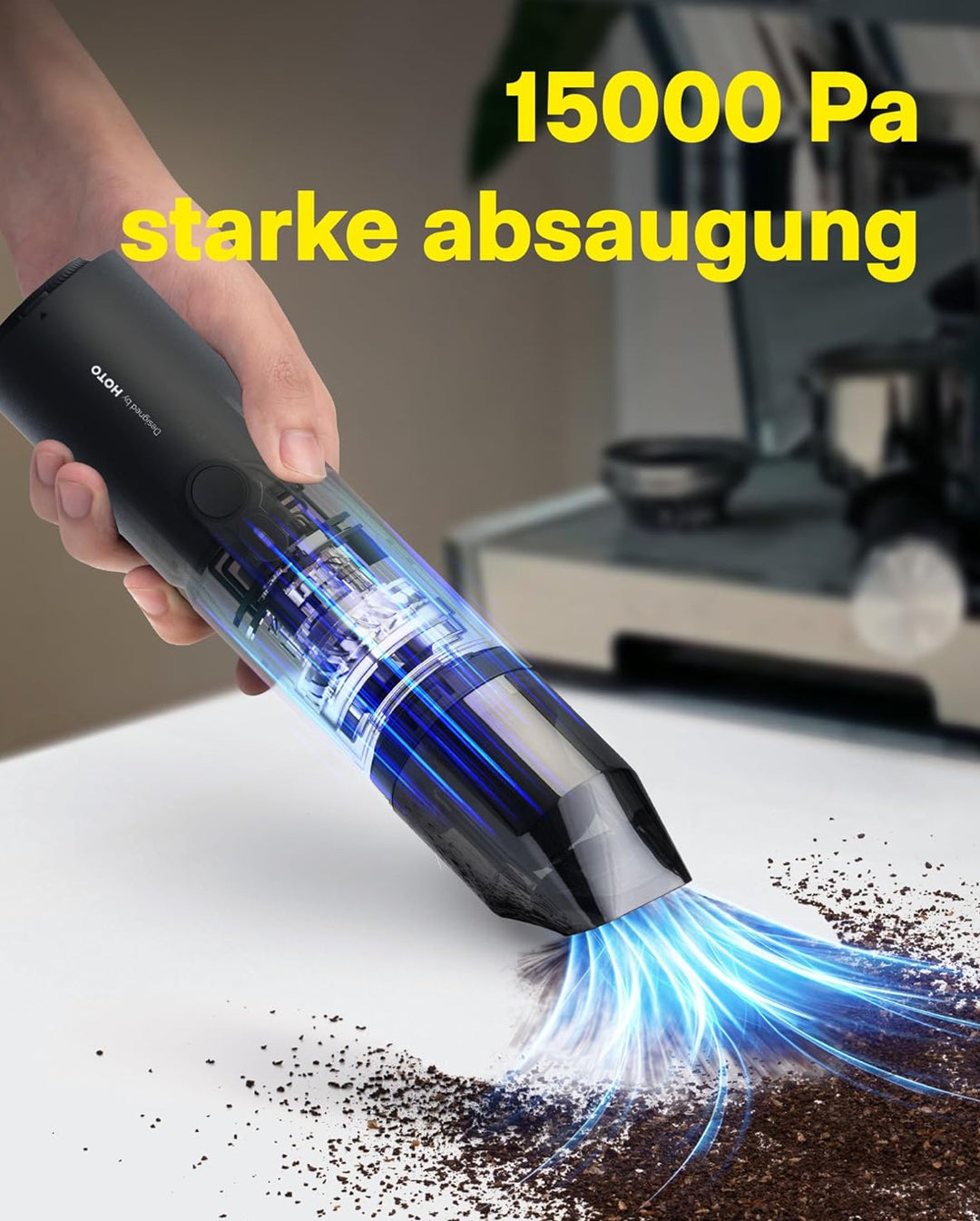 HOTO mini Handstaubsauger - Coffee Coaching Club