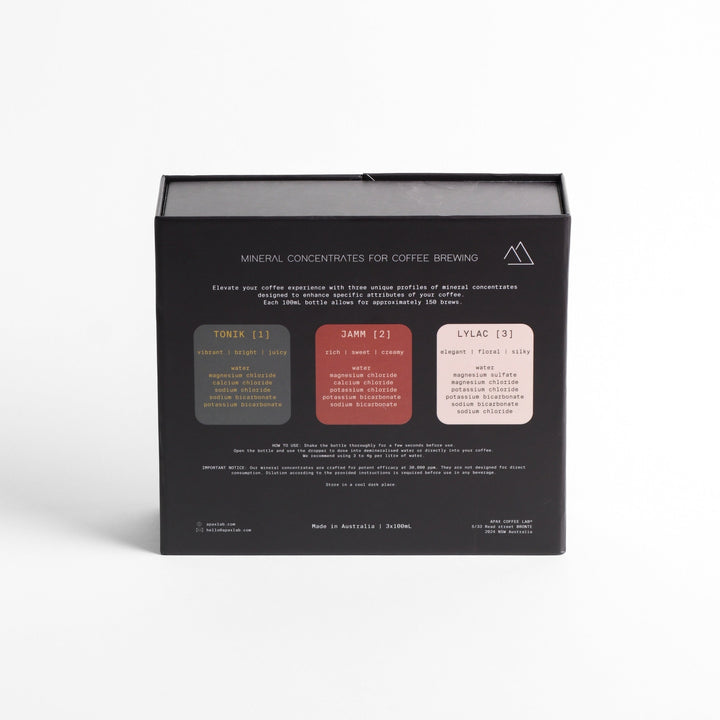 Apax Lab Wasser-Mineralisierungs-Tropfen - Coffee Coaching Club