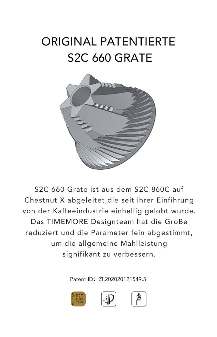 Timemore Chestnut C3S Pro Hand Kaffeemühle - Coffee Coaching Club