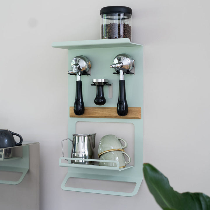 Flate - Barista Regal für Barista Zubehör - Coffee Coaching Club