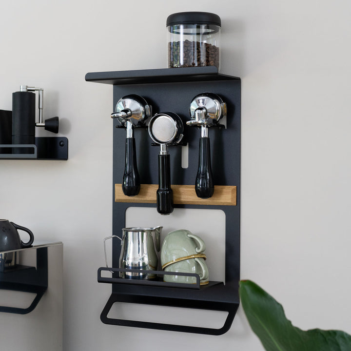 Flate - Barista Regal für Barista Zubehör - Coffee Coaching Club
