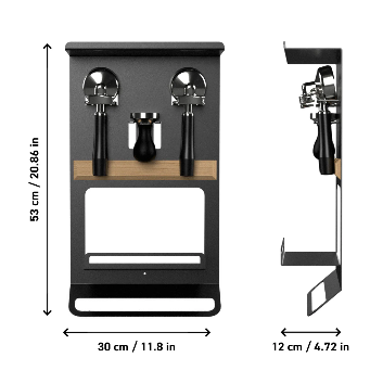 Flate - Barista Regal für Barista Zubehör - Coffee Coaching Club