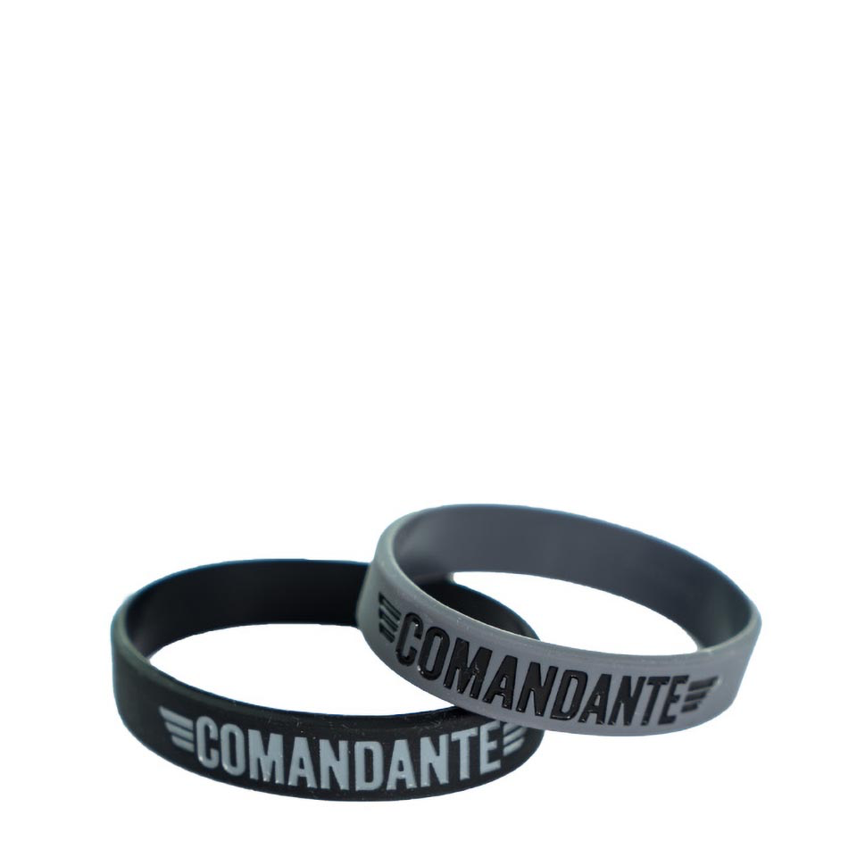 Comandante Armband, 100% Silikon, grey small - Coffee Coaching Club