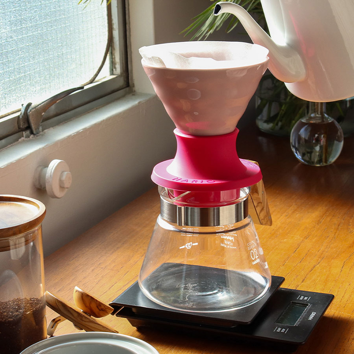 Der Hario V60 Keramik oder Glas Immersion Coffee Dripper SWITCH - Coffee Coaching Club