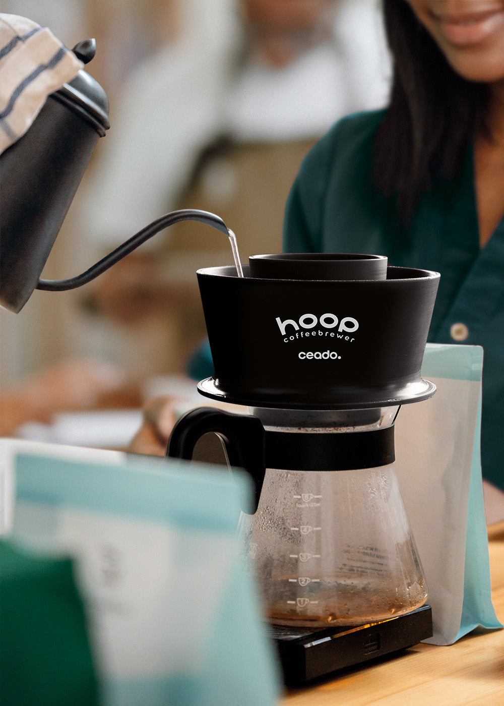 Hoop Coffee Brewer - Schwarz - Coffee Coaching Club