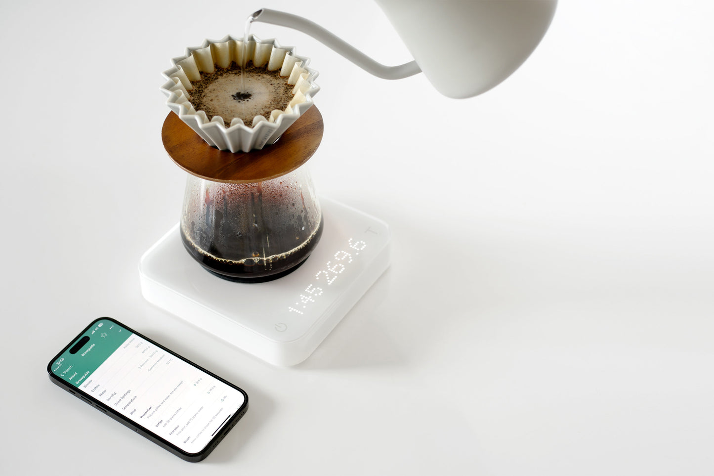 Acaia Pearl S Weiss - Coffee Coaching Club