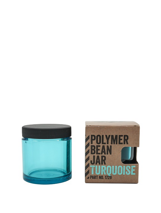 Comandante Polymer Bean Jar TURQUOISE - Coffee Coaching Club