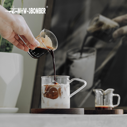 MHW-3BOMBER Doppelauslass Espresso und Kaffeeglas - Coffee Coaching Club