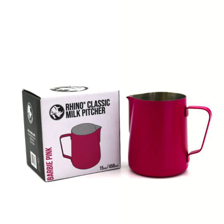Rhino Classic 450 ml Milchkännchen - Pitcher - Mehrere Farben - Coffee Coaching Club