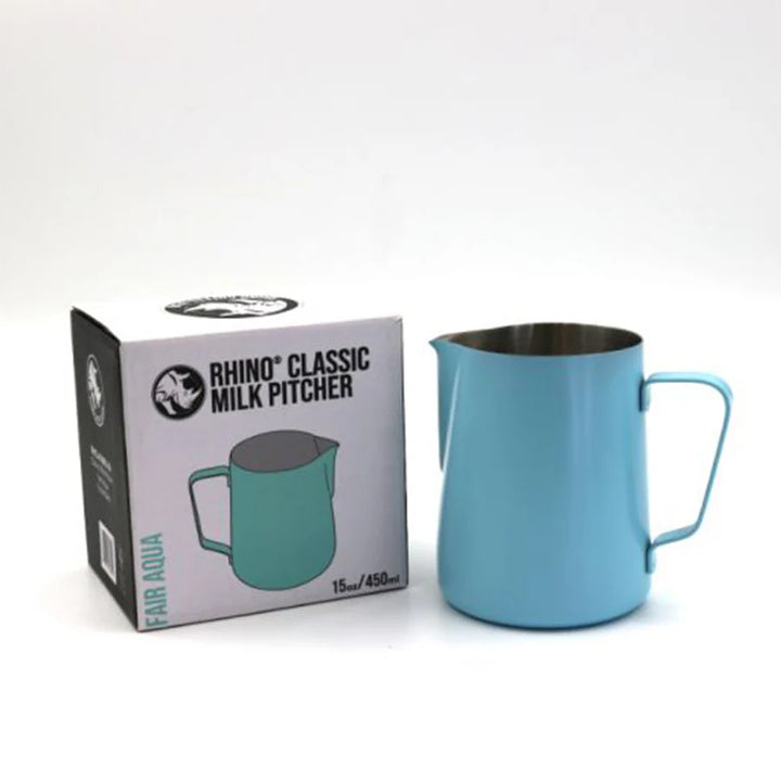 Rhino Classic 450 ml Milchkännchen - Pitcher - Mehrere Farben - Coffee Coaching Club