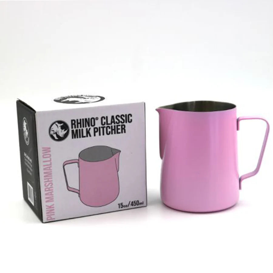 Rhino Classic 450 ml Milchkännchen - Pitcher - Mehrere Farben - Coffee Coaching Club