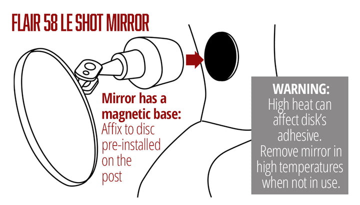 Flair Articulating Shot Mirror - Coffee Coaching Club