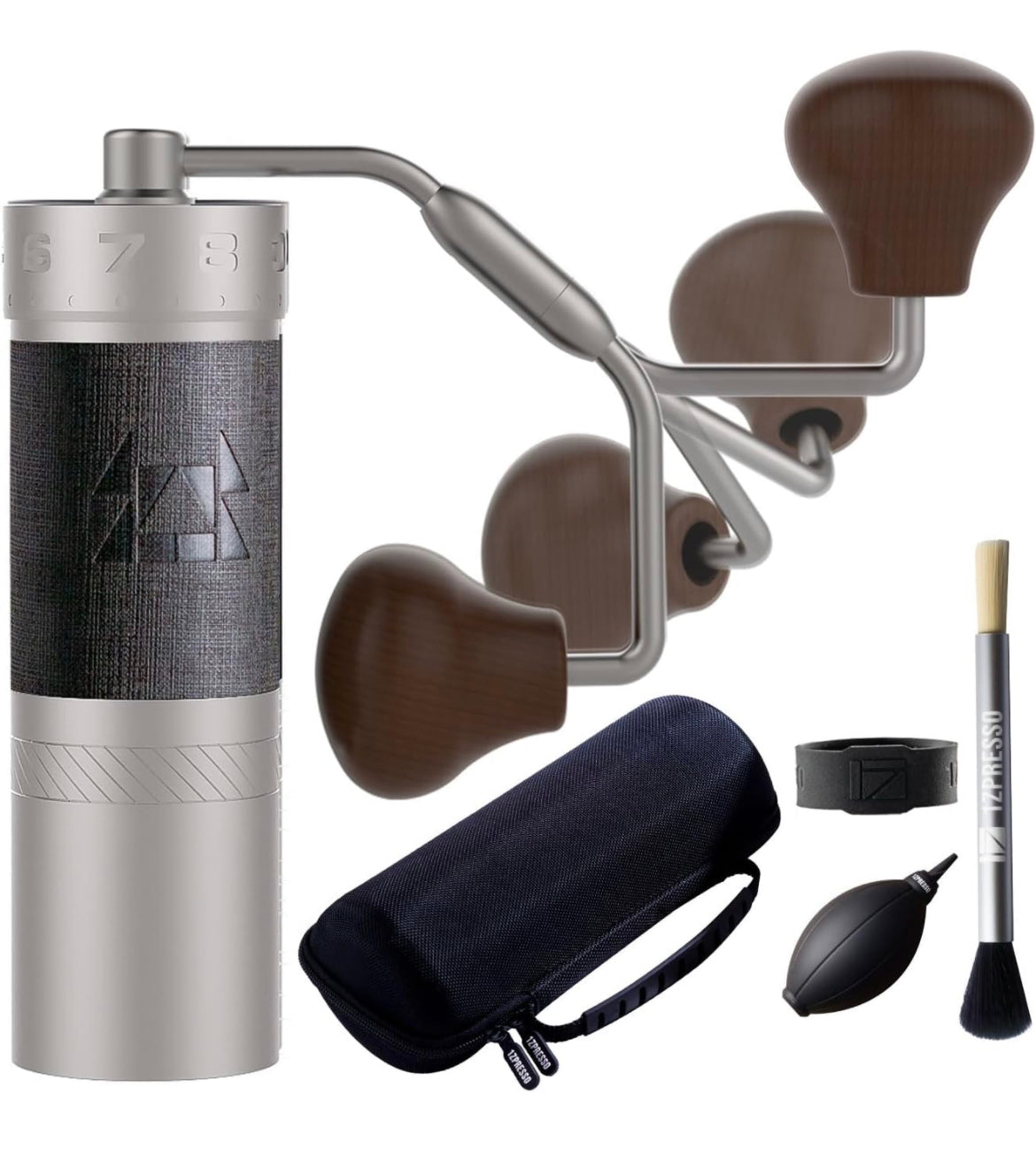 1Zpresso J-Max S - Silber - Coffee Coaching Club