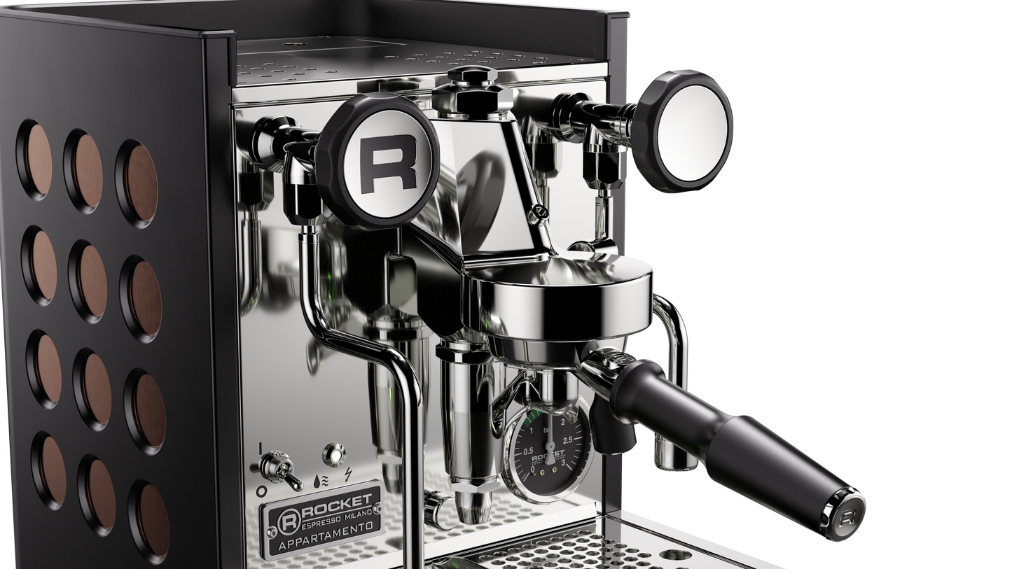 Rocket Appartamento TCA - Schwarz - Kupfer - bald erhältlich - Coffee Coaching Club