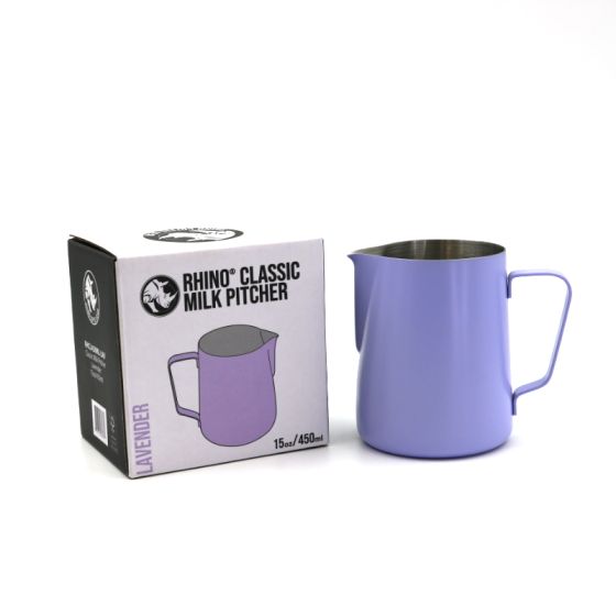 Rhino Classic 450 ml Milchkännchen - Pitcher - Mehrere Farben - Coffee Coaching Club