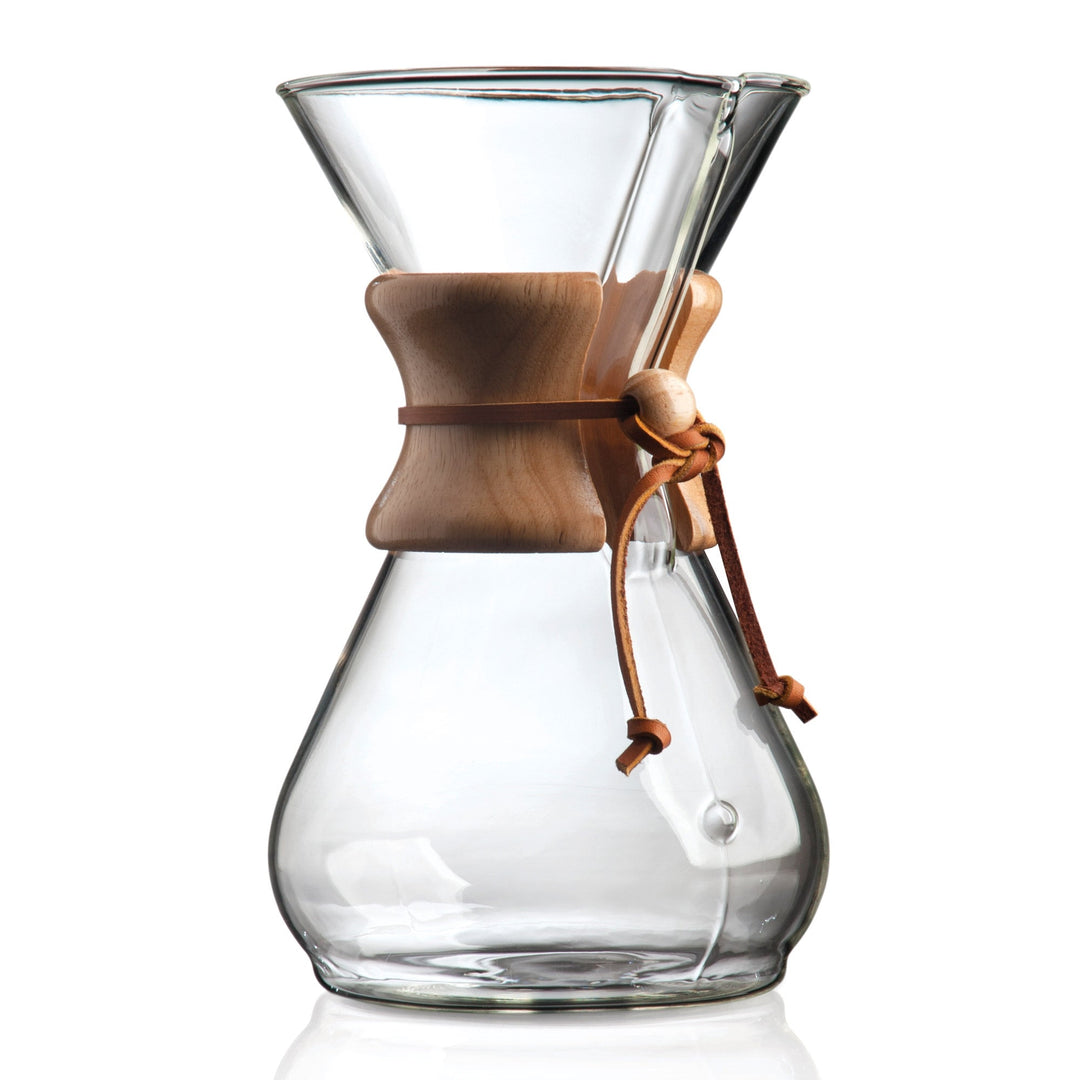 CHEMEX Woodneck 8 Cup - Coffee Coaching Club