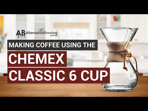 CHEMEX Woodneck 6 tasses