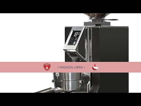 Eureka Mignon Libra / Scale, black incl. dosing funnel