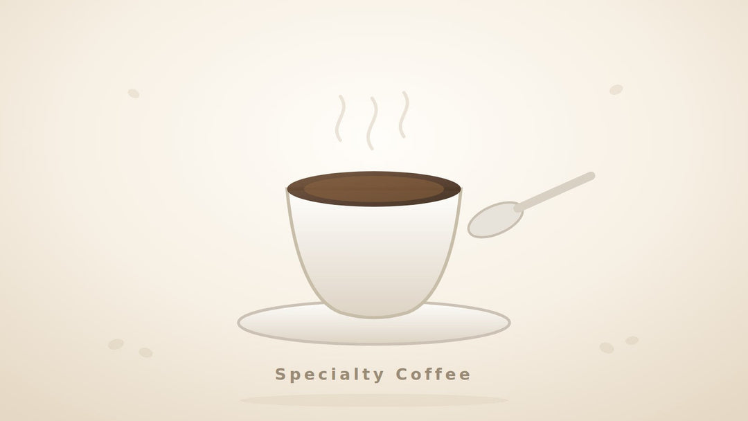 Illustration einer Cupping-Schale mit Löffel