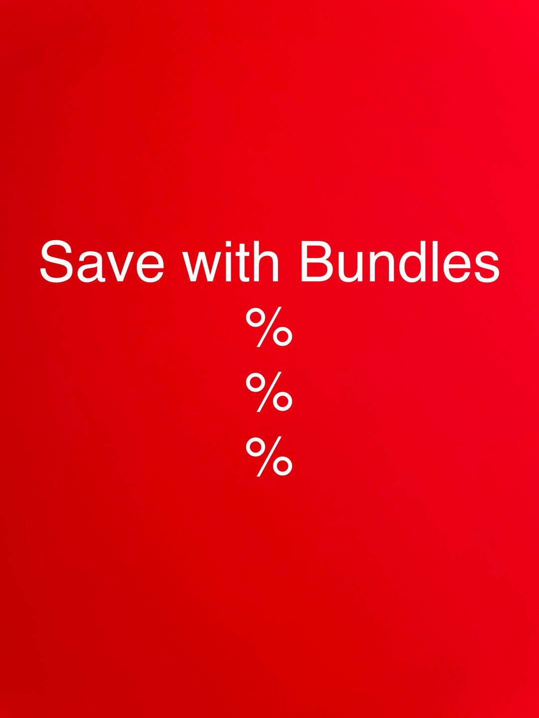 Bundles - Ready to go!