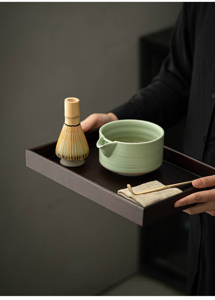 Gohobi - Gohobi Colourful Ceramic Bowl Matcha Set: Lake Blue - Coffee Coaching Club