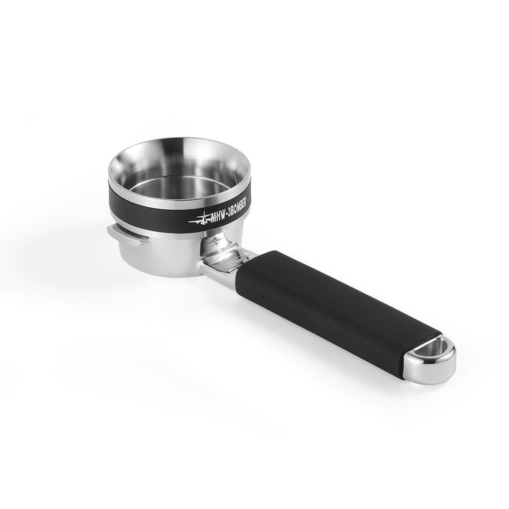 Anneau de dosage magnétique MHW-3BOMBER série Yu 58.35 mm avec porte-filtre, posé sur le bord