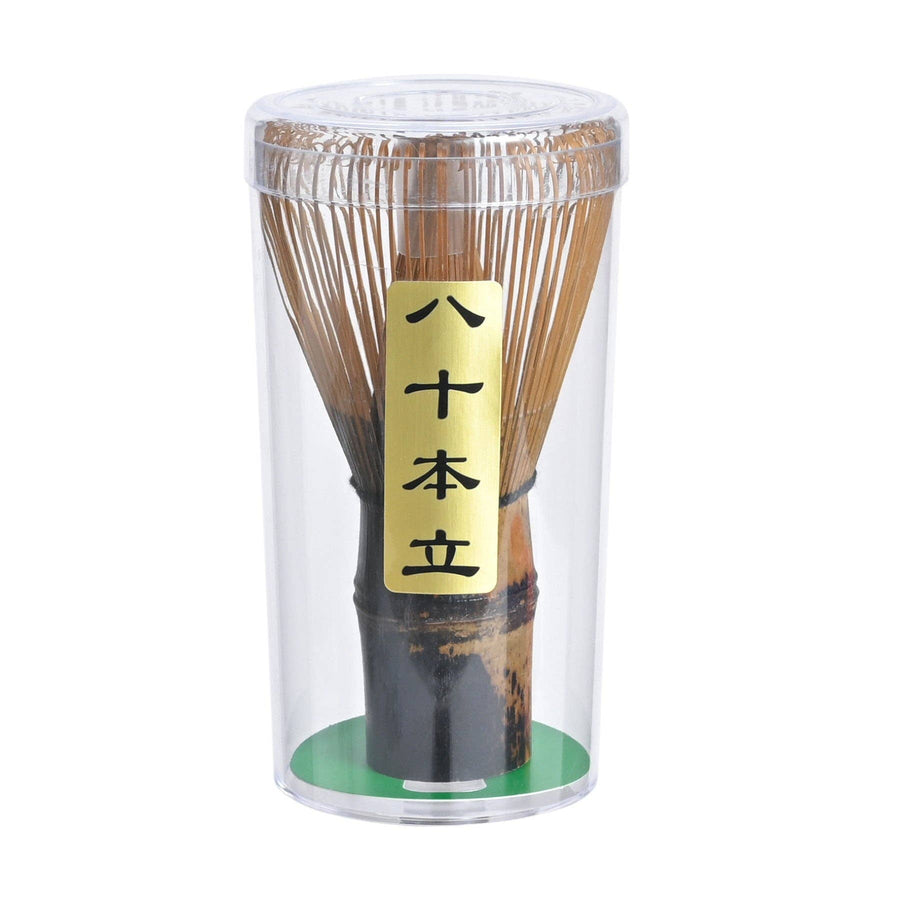 Urban Tokyo - Matcha Whisk Chasen 4"H 80 Prong Purple Bamboo Whisk (1/100) - Coffee Coaching Club 1