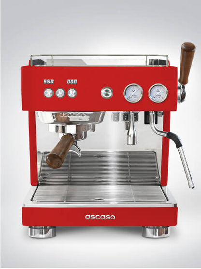 Ascaso BABY T PLUS incl Barista Workshop - Rot - Coffee Coaching Club