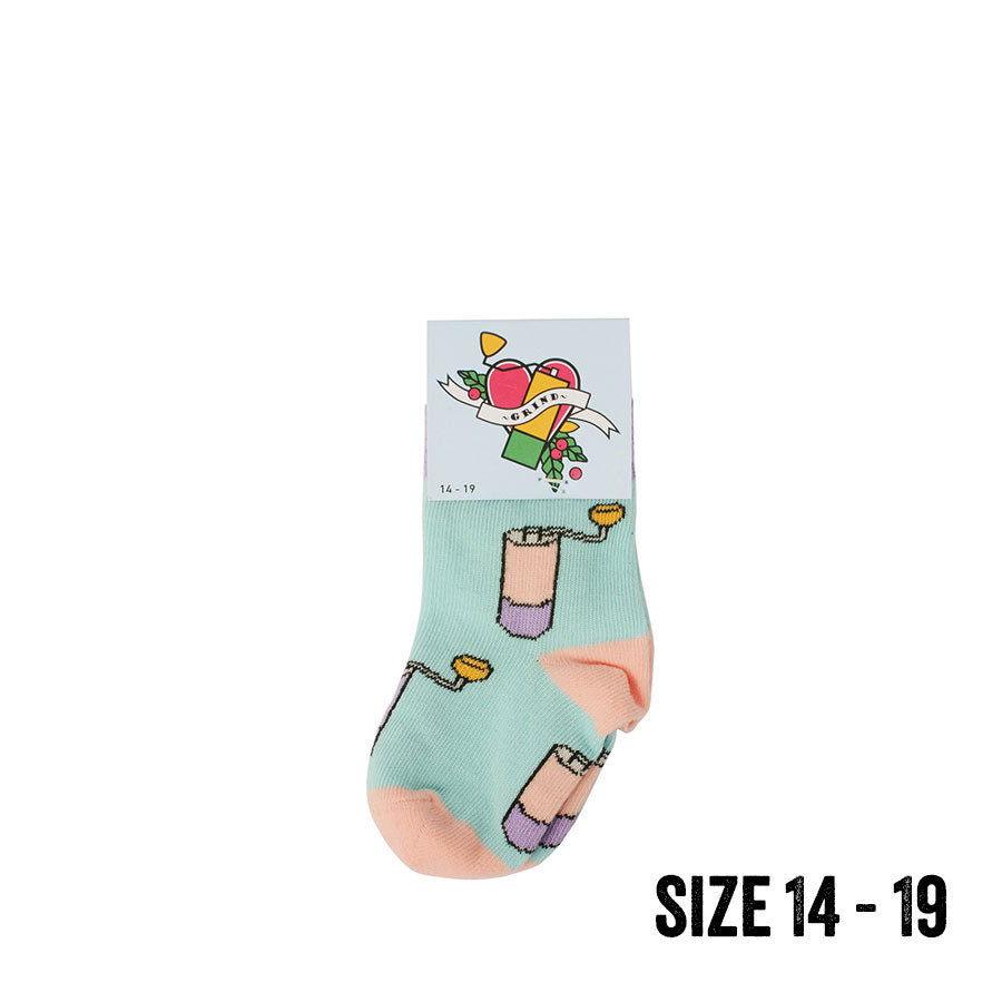 Comandante Baby Socken Pastel 14-19