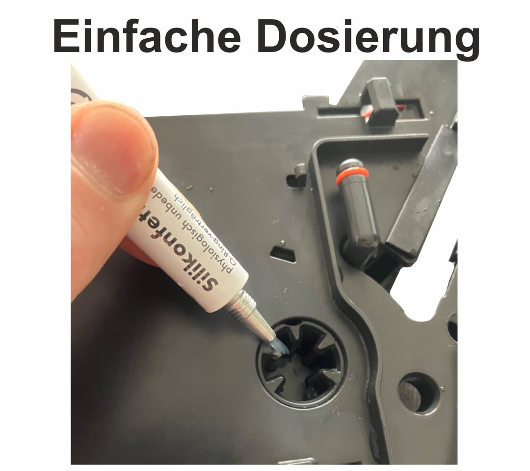 Renz Silikonfett – lebensmittelecht für Brühgruppe, Dichtung und O-Ring, Produktansicht