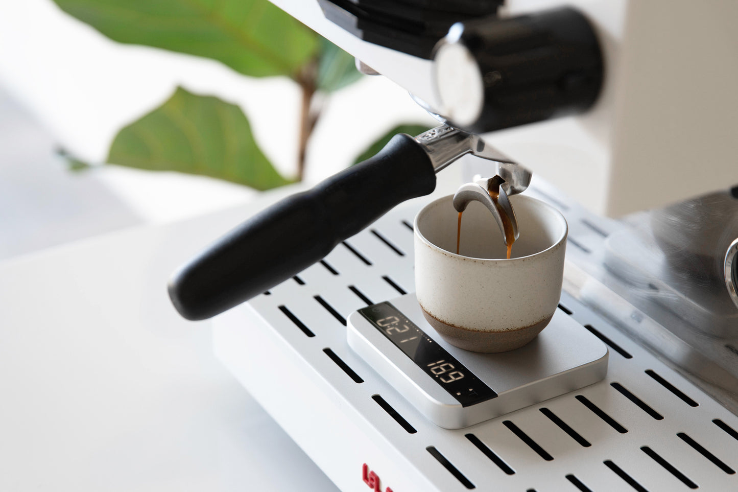 Acaia Lunar 2021 Espresso- Kaffee-Waage Silber - Coffee Coaching Club