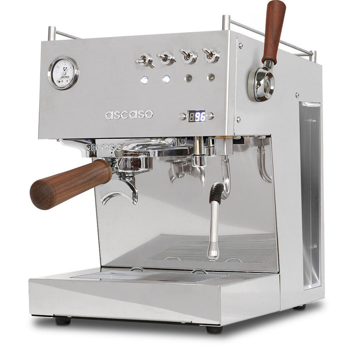 Ascaso Steel Duo PLUS incl Barista Workshop - Steel-Holz - Coffee Coaching Club