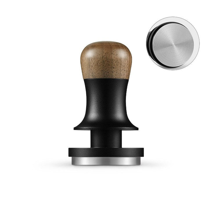 MHW-3BOMBER Flash Tamper 2.0 53.35 mm in walnut/black (Walnut/Black) with ribbed base (Ripple)
