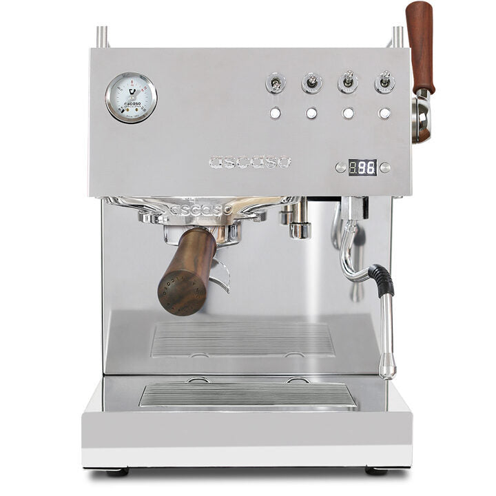 Ascaso Steel Duo PLUS incl Barista Workshop - Steel-Holz - Coffee Coaching Club