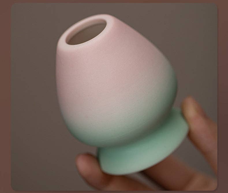 Gohobi - Gohobi Ceramic Matcha Set 043 Pink and Green - Coffee Coaching Club GmbH