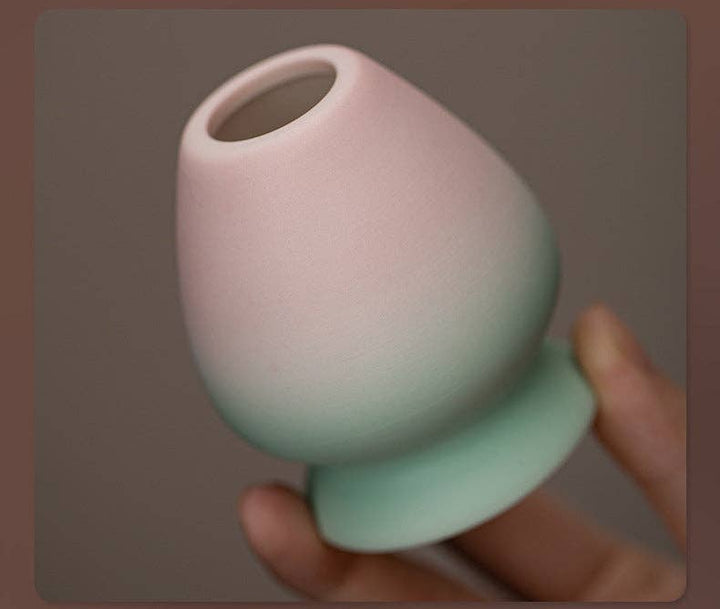 Gohobi - Gohobi Ceramic Matcha Set 043 Pink and Green - Coffee Coaching Club GmbH